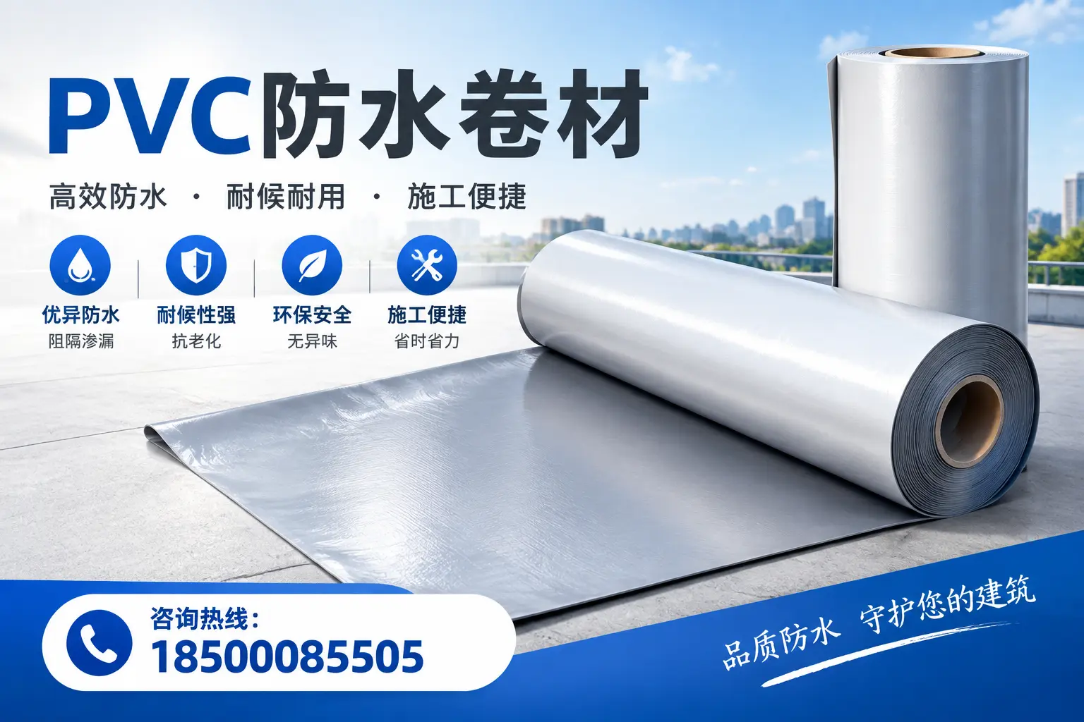 对比不同品牌PVC防水卷材的性价比,帮助北海用户选择