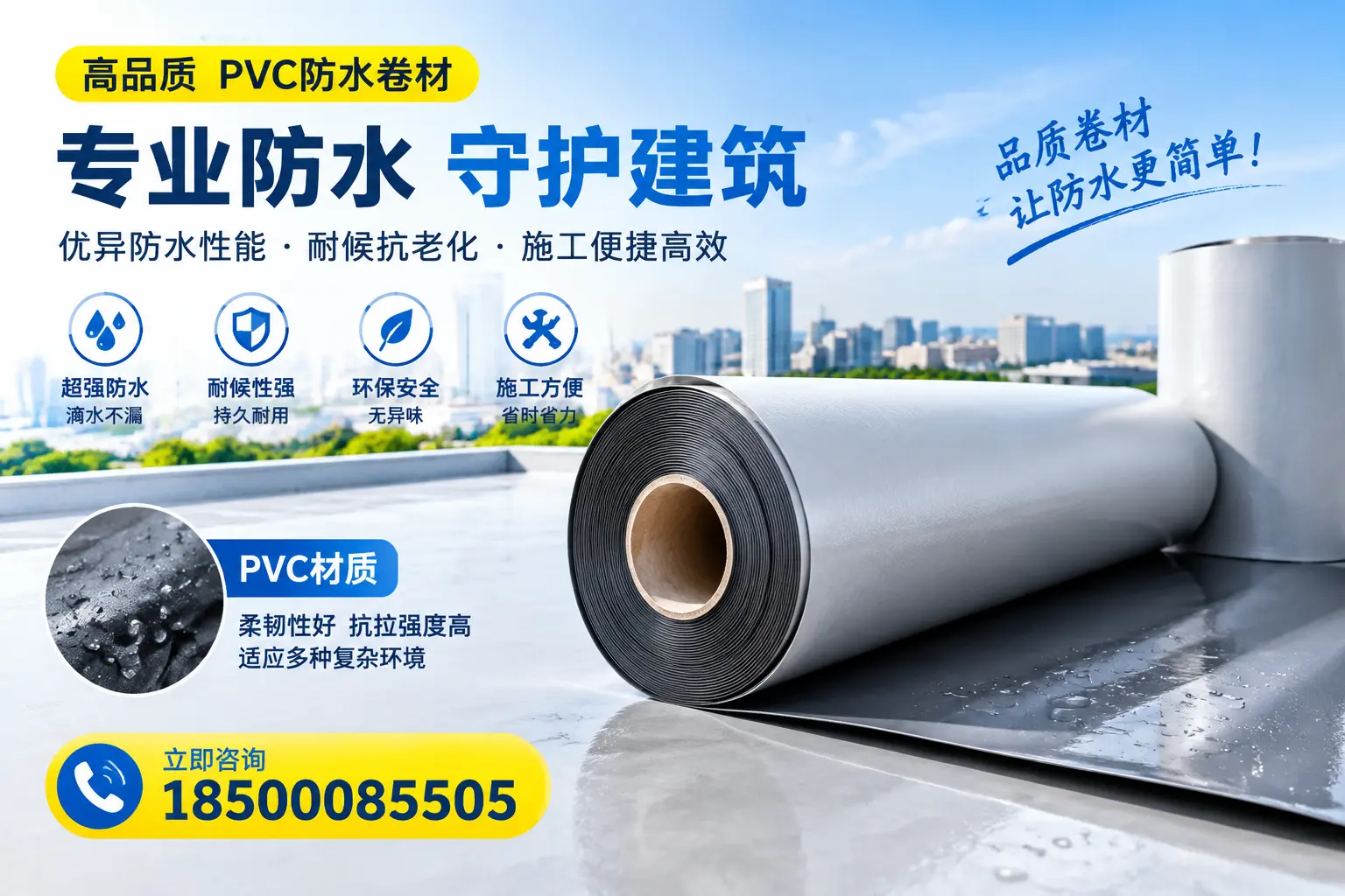 PVC防水卷材的安全性分析，北海居民需了解的知识