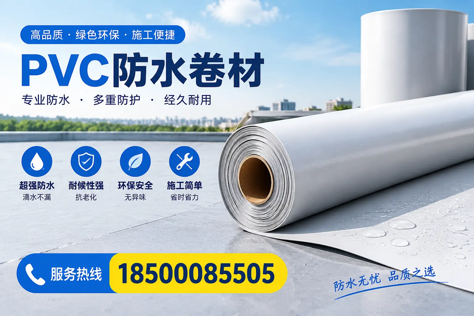 选用PVC防水卷材时需要避开的常见误区,特别是在北海