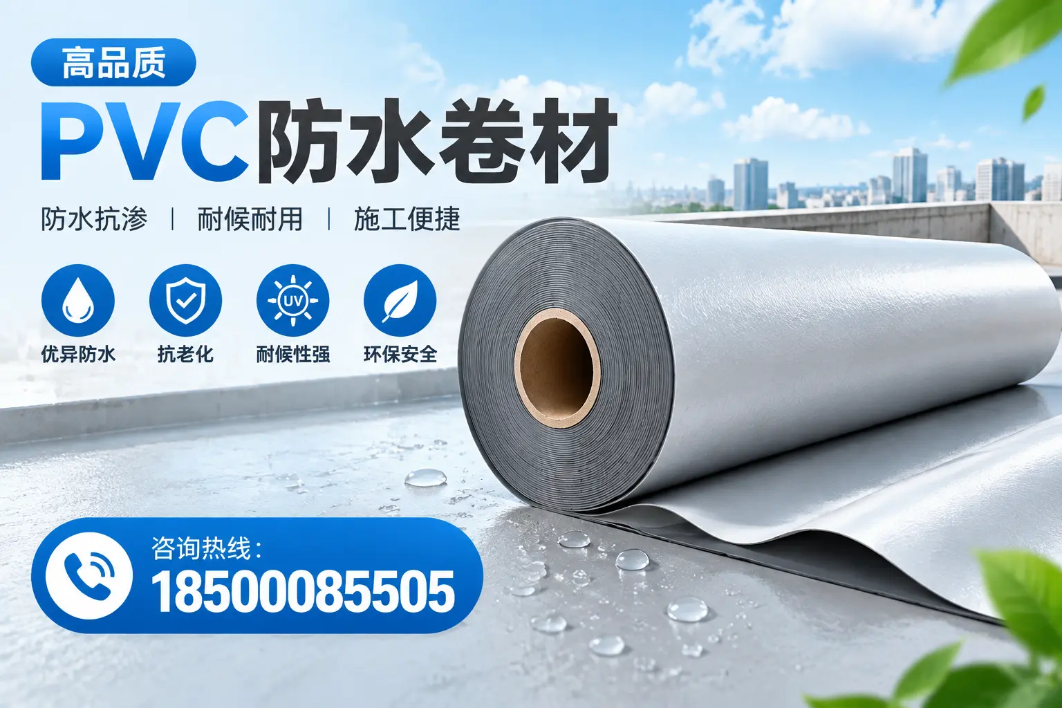 什么是pvc防水卷材?北海消费者需了解的基础知识